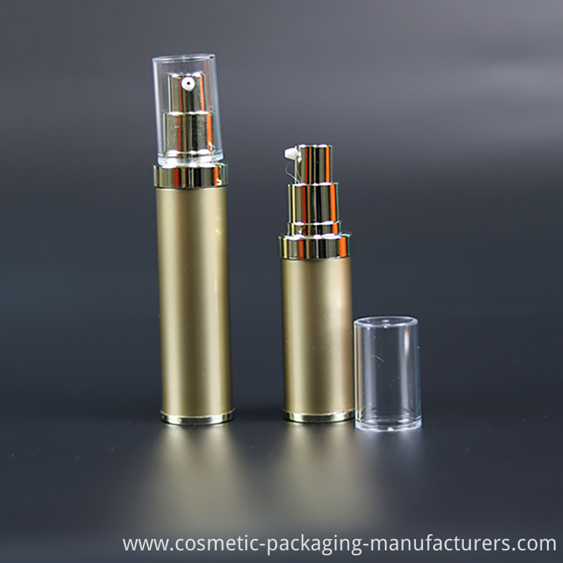 High Quality Airless Bottle with Over Cap for Cosmetic Packing (NAB26)